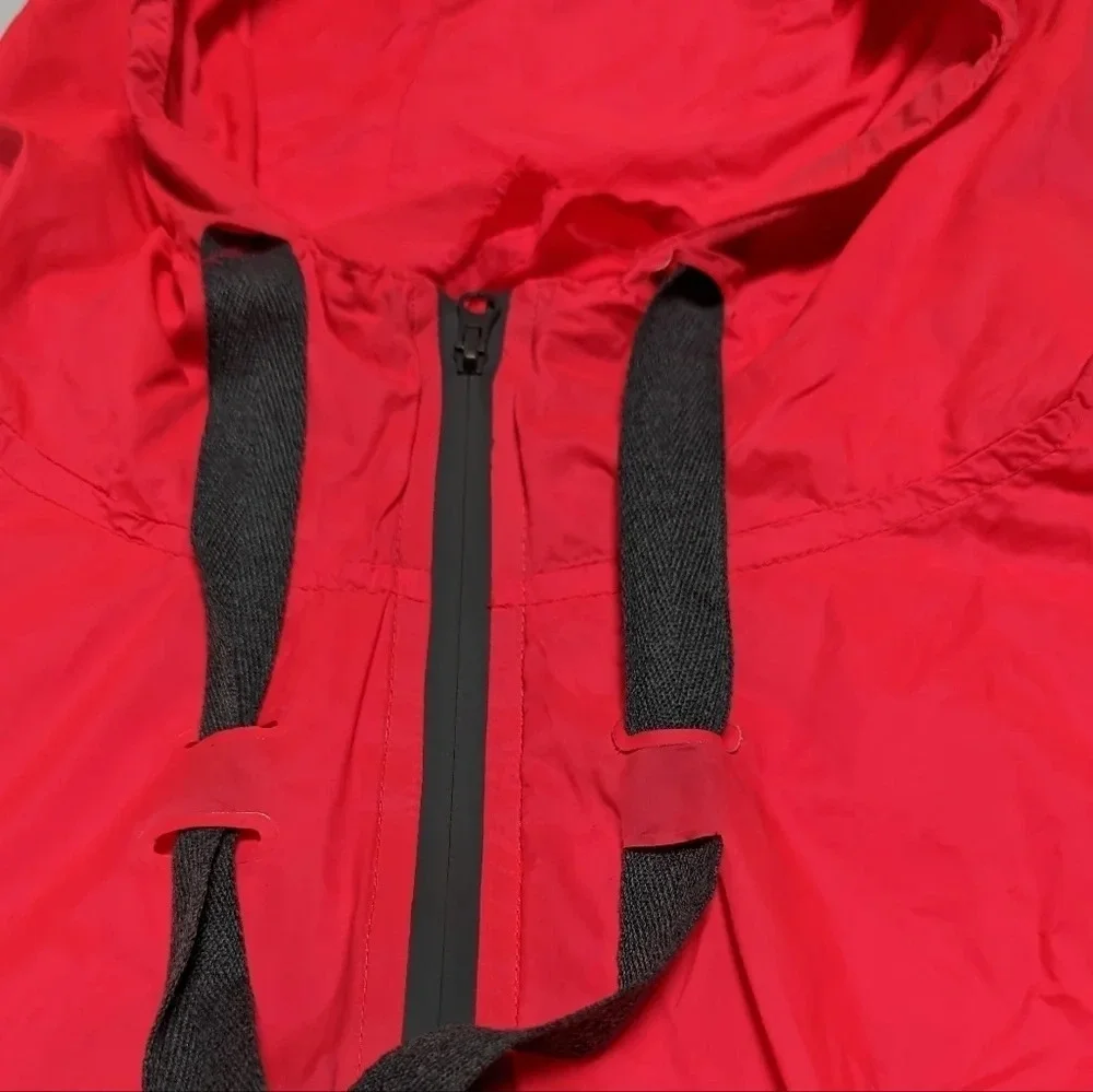 Zyia Hot Pink Hoodie Light Windbreaker Size XXL